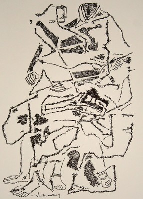 Untitled (Two figures) 