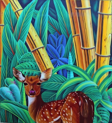 Deer in the Bamboo  - 2012