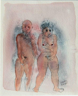 Untitled (Nude woman and man) - 1982