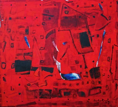 Untitled (Red abstract)  - 2007