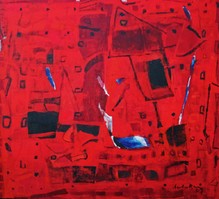 Untitled (Red abstract)  - 2007