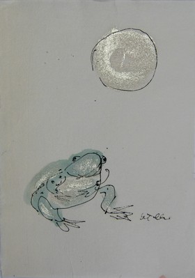 Untitled (Frog and Moon) - 1982