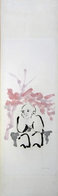It is deep autumn, My neighbour,- How does he live? - Basho